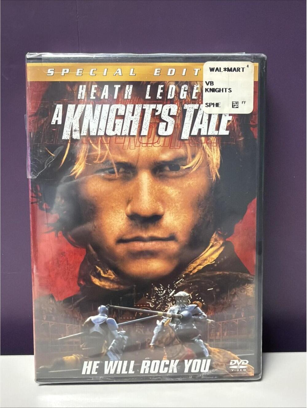 A Knights Tale (DVD, 2001, Special Edition) NEW Heath Ledger 2000s Movie